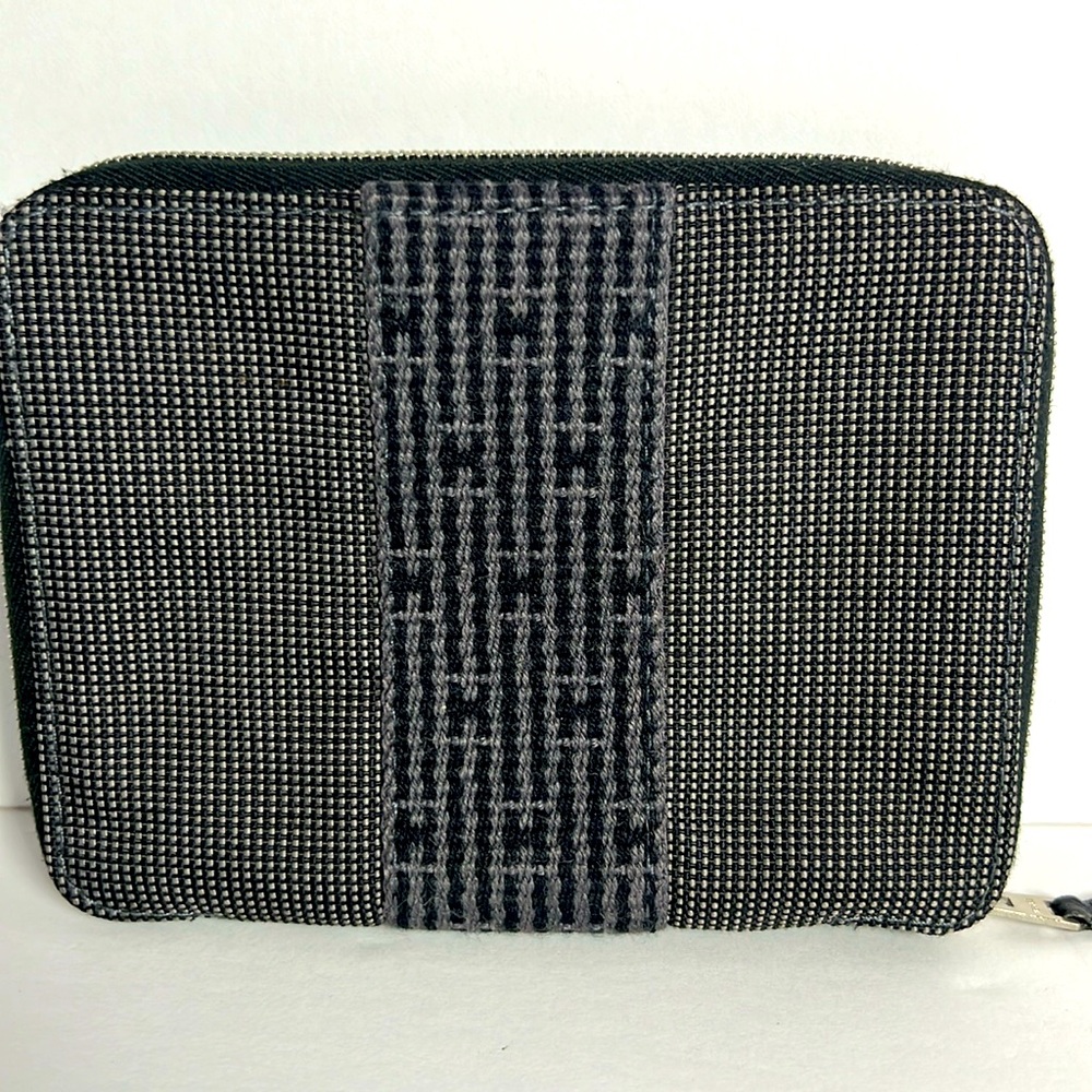Hermes Her Line Gray Canvas Zip-around Agensa Day Planner